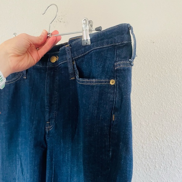 J. Crew 9" demi-boot crop jean in Dark Worn wash - Picture 9 of 12